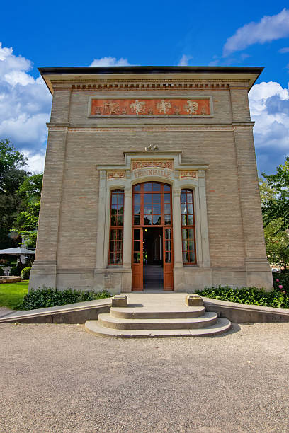 istock Small Classic Revival Trinkhalle Pavilion Building 2248056665