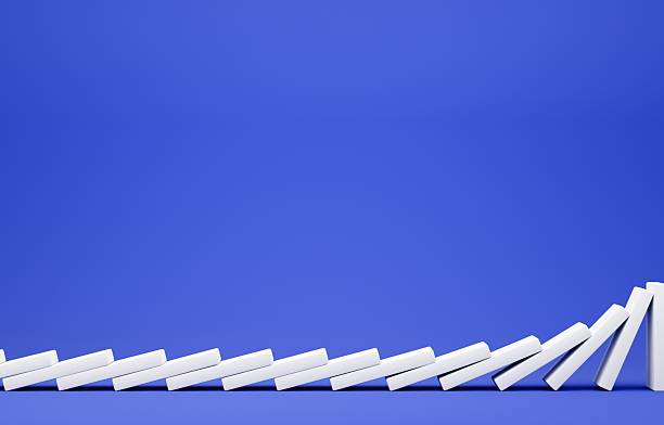 istock Simple 3D image of dominoes 2248058232