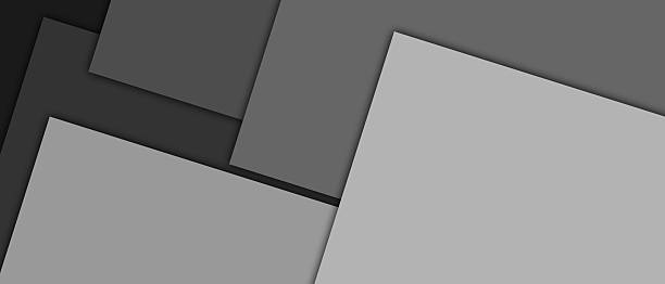 istock modern business banner concept of grey paper cut lines 2248060597