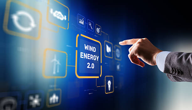 istock Sustainable wind power generation with advanced turbine technology in natural environment 2248062468