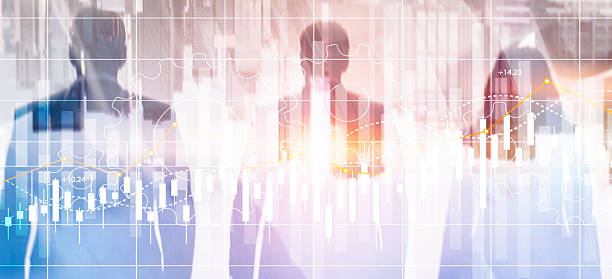 istock Financial growth indicators dashboard with positive metrics. Gears concept 2248062491