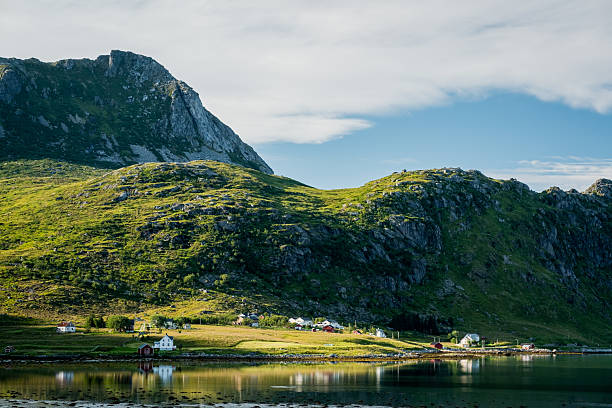 istock Green Valley Onto a Fjord 2248065635