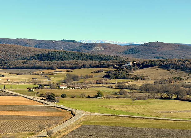 View towards the French Alps