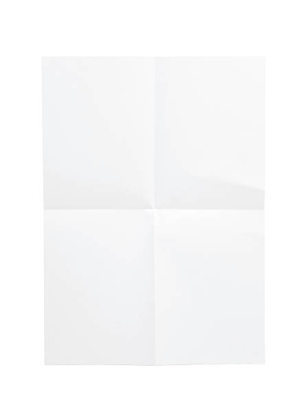 istock Blank White Paper Sheet With Subtle Creases For Minimal Studio Backgrounds 2248078281