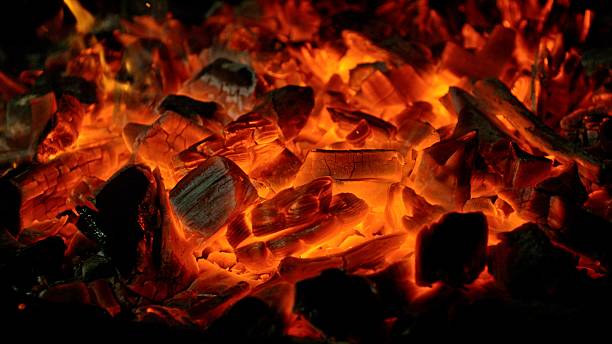 istock Detail Shot of Hot Embers 2248079708