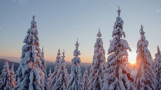 istock Aerial view of beautiful winter mountains 2248080421