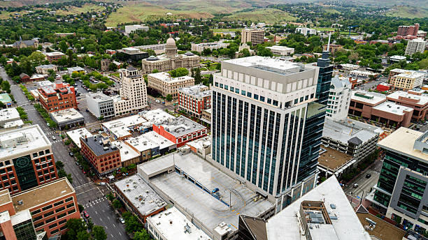 istock Idaho state capital and Boise buildings 2248083571