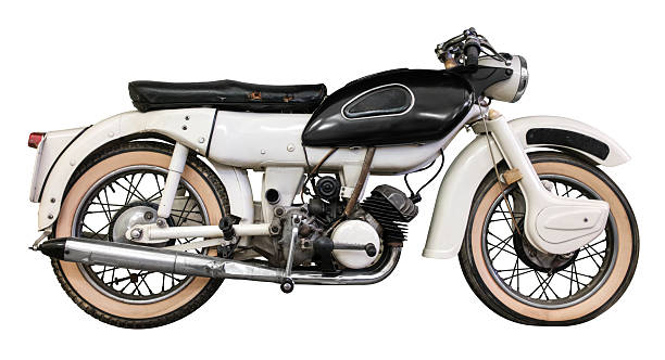 istock Isolated Vintage British Motorcycle 2248085180