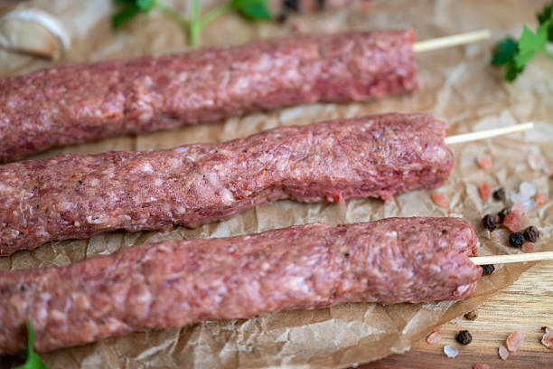 istock Traditional Raw Turkish Adana Kebab 2248096581