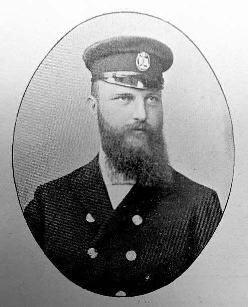 istock Captain Kaempff, captain of the express mail steamer 