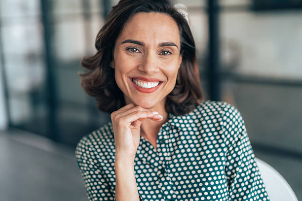 istock Confident Businesswoman in modern office 2248105605