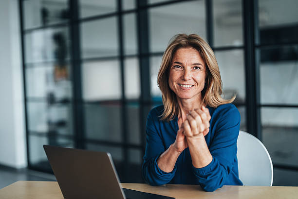istock Business woman in the office 2248105617