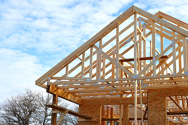 istock Affordable housing wooden frame construction 2248109054