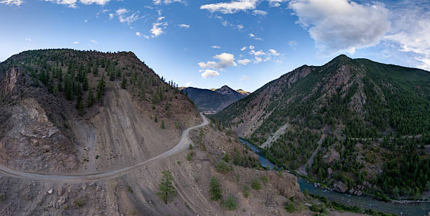 istock Winding Mountain Road by a Scenic River in BC, Canada 2248117667