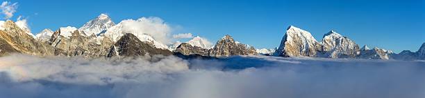 istock Mount Everest Lhotse Makalu evening sunset mountain 2248124796