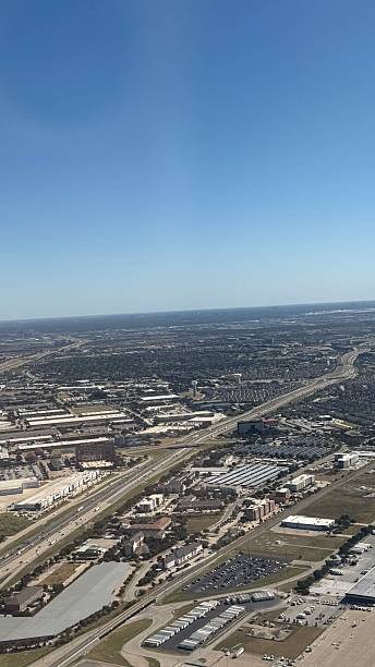 istock Dallas/Fort Worth Airport from an airplane window 2248136710