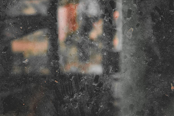 istock dark glass texture with dust and dirt stuck to it 2248139967