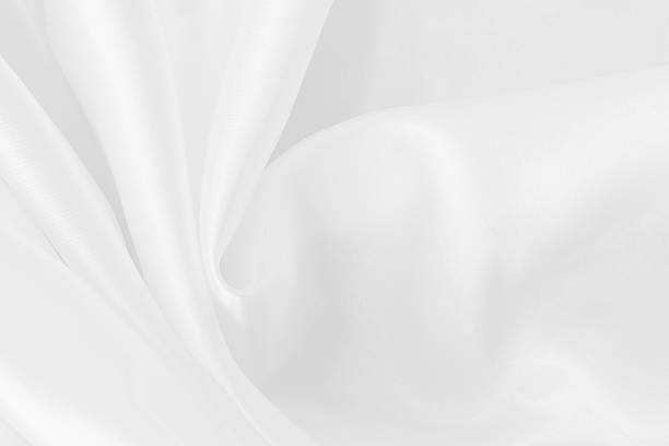 istock White fabric cloth texture for background and design art work, beautiful crumpled pattern of silk or linen. 2248143146