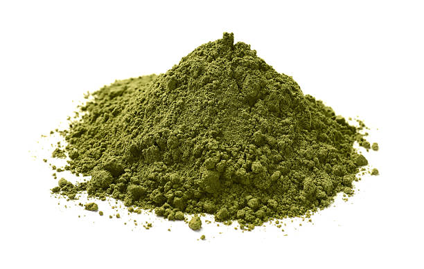 istock Heap of henna powder isolated on white 2248145151