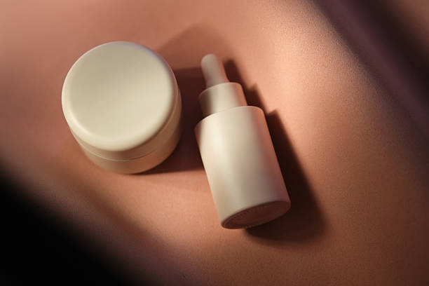 istock Face cream and serum on a soft beige background. 2248151340