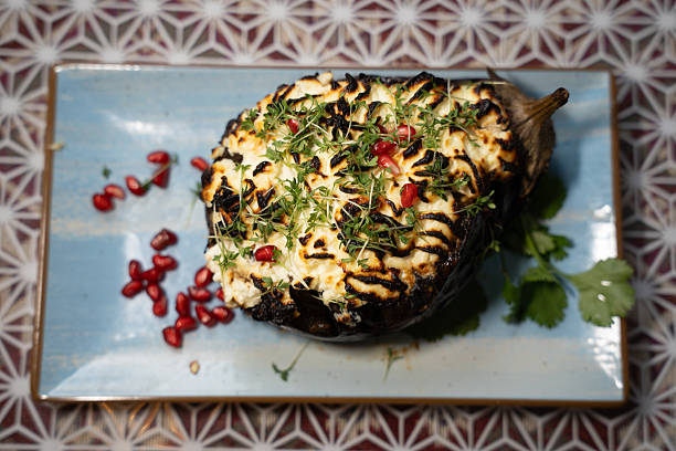 istock Grilled Eggplant with Feta and Pomegranate 2248152072