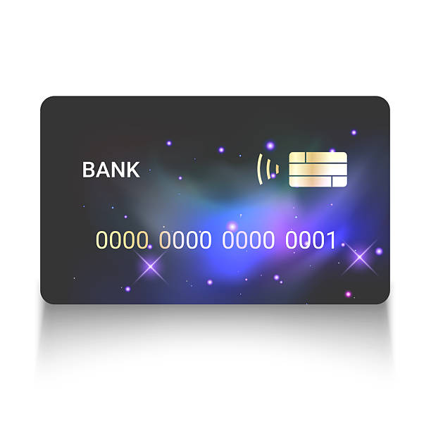 istock Set of credit cards isolated on white background Credit and debit card 2248155165