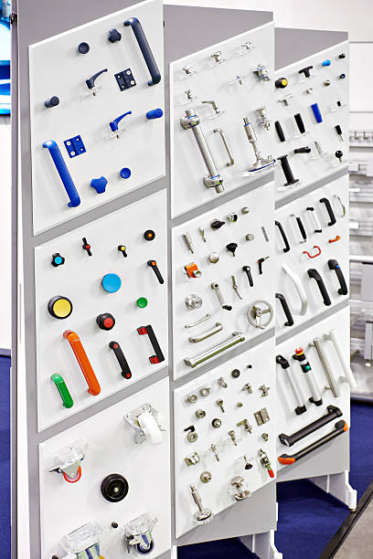 istock Fittings, hinges, handles and accessories at exhibition 2248163949