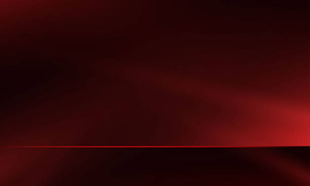 istock Black and Red studio background Space for selling products on the website. Vector illustration. 2248165956