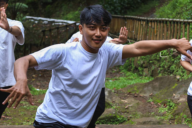 istock Male Dancers Exercising in Nature 2248166286