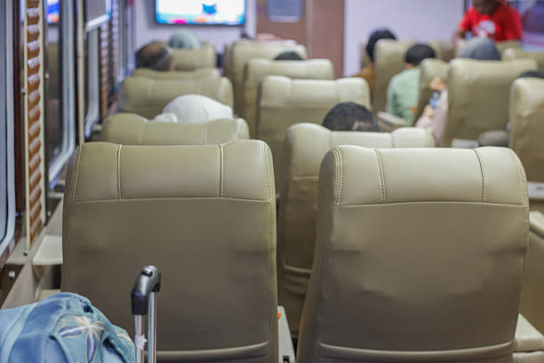Passenger seats of a private plane