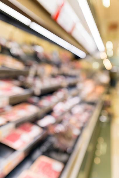 istock Soft Defocused Supermarket Aisle Background for Ads and Web Design 2248172579