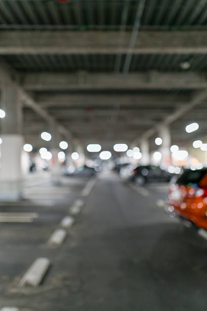 istock Soft Defocused Parking Space Backdrop | Ideal for Text Placement and Branding 2248174544