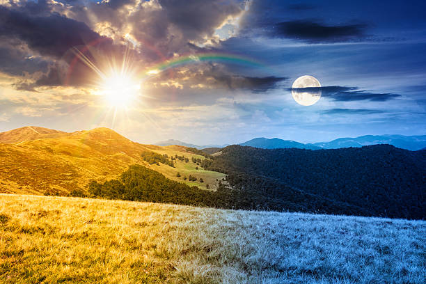 istock landscape with grassy meadow of ridge 2248184141