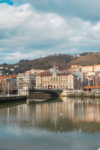 istock Bilbao City Hall and River Reflections 2248192763
