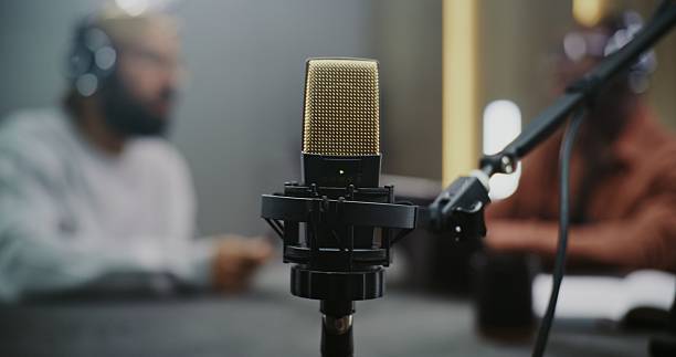 istock Professional Condenser Microphone, Provides Audio Technology, High Quality Sound 2248196683