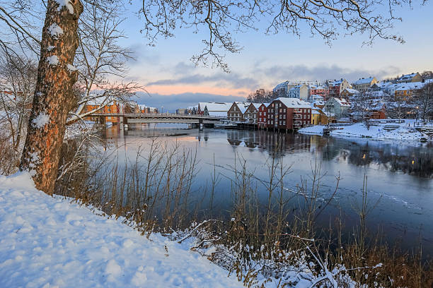 istock The Old Bridge at the river Nidelva in Trondheim 2248196692