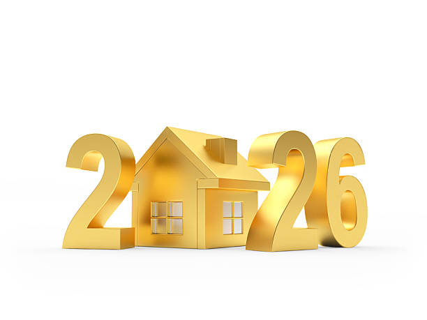 istock 2026 with a golden house 2248197338