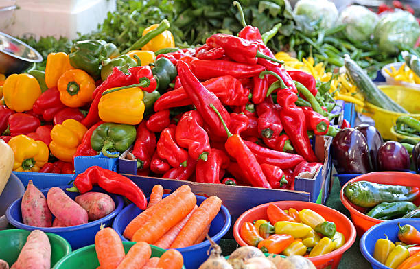 istock Red Peppers Vegetables Bowls 2248198442