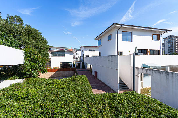istock Apartment buildings in the city 2248209635