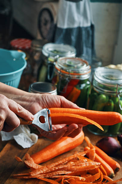 istock Fermented Foods - Preparing Fermented Carrots and Cauliflower 2248212156