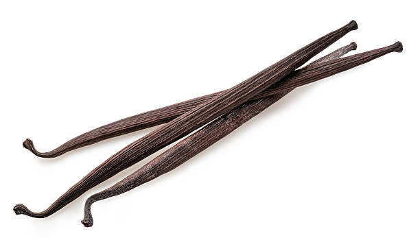istock Vanilla beans or vanilla sticks on white background. File contains clipping paths. 2248216660