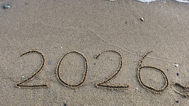 istock close up of year 2026 2248219615