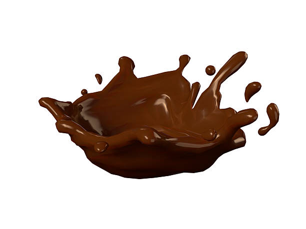 istock 3D illustration of melted chocolate 2248224468