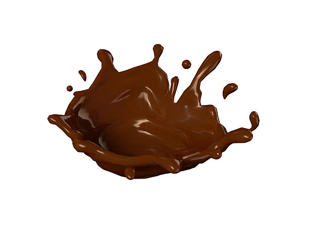 istock 3D illustration of melted chocolate 2248224470