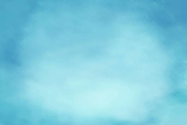 istock Abstract art blue watercolor background pastel toned 2248229515