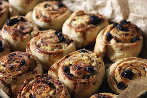 istock freshly baked homemade cinnamon raisin buns 2248238396