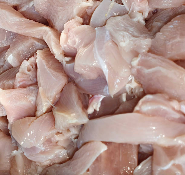 istock Fresh And Raw Diced Chicken Breast Pieces For Cooking 2248246686