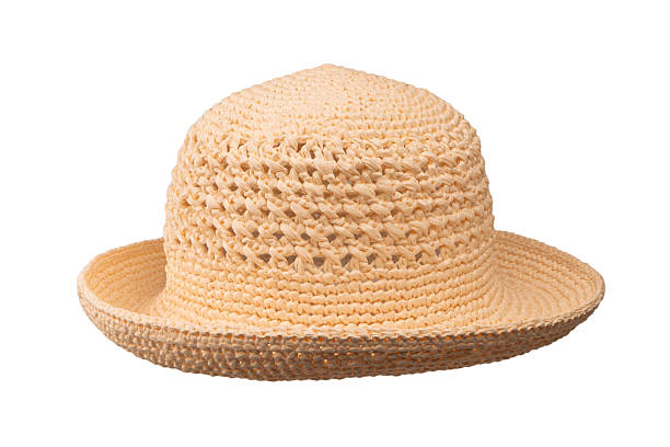 istock Straw summer hat with isolated on white background. 2248248318