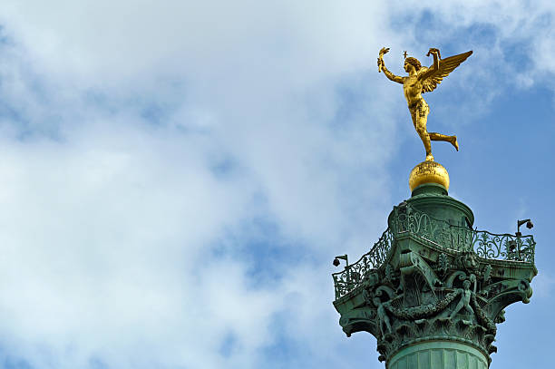 istock Column at Bastille Square close up, Paris, France 2248248540