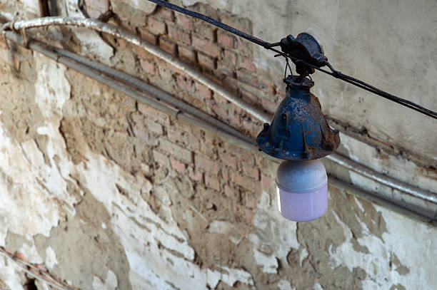 Antique street lamp found